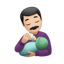 수유 중인 남자: 하얀 피부