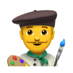 man artist