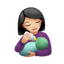 수유 중인 여자: 하얀 피부