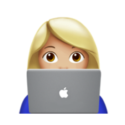woman technologist: medium-light skin tone