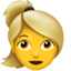금발 여자