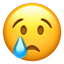우는 얼굴