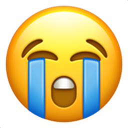 엉엉 우는 얼굴