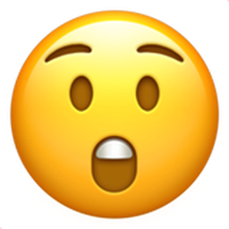 깜짝 놀란 얼굴