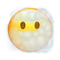 face in clouds