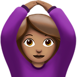 woman gesturing OK: medium skin tone