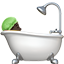 목욕하는 사람: 검은색 피부