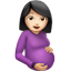 임산부: 하얀 피부