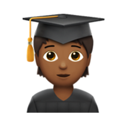 student: medium-dark skin tone