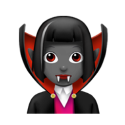 woman vampire: medium-dark skin tone