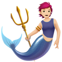 인어: 하얀 피부