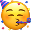 파티하는 얼굴