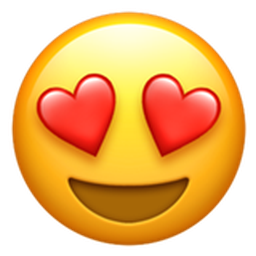 smiling face with heart-eyes