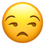 지루해하는 얼굴