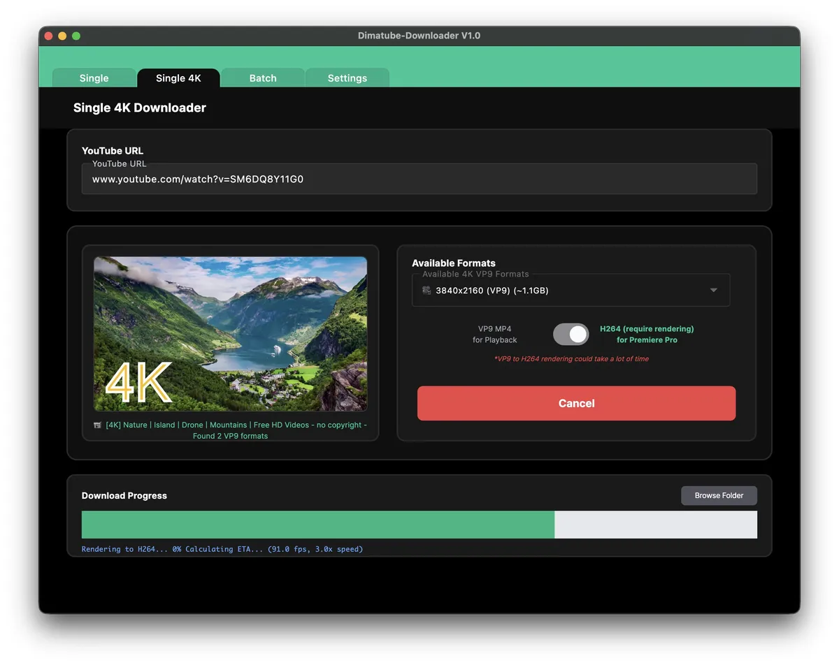 Main Interface